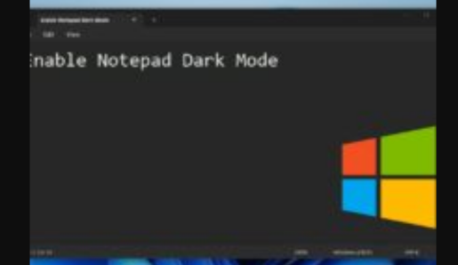 C Mo Habilitar El Modo Oscuro Del Bloc De Notas En Windows M Todos