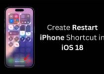 كيفية إنشاء اختصار إعادة تشغيل الايفون في iOS 18